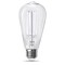 Feit Electric Feit ST19 E26 (Medium) Filament LED Bulb Daylight 40 Watt Equivalence 2 pk ST1940950CATFL2 - alternate 3